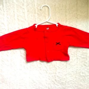 Baby girl dress and cardigan